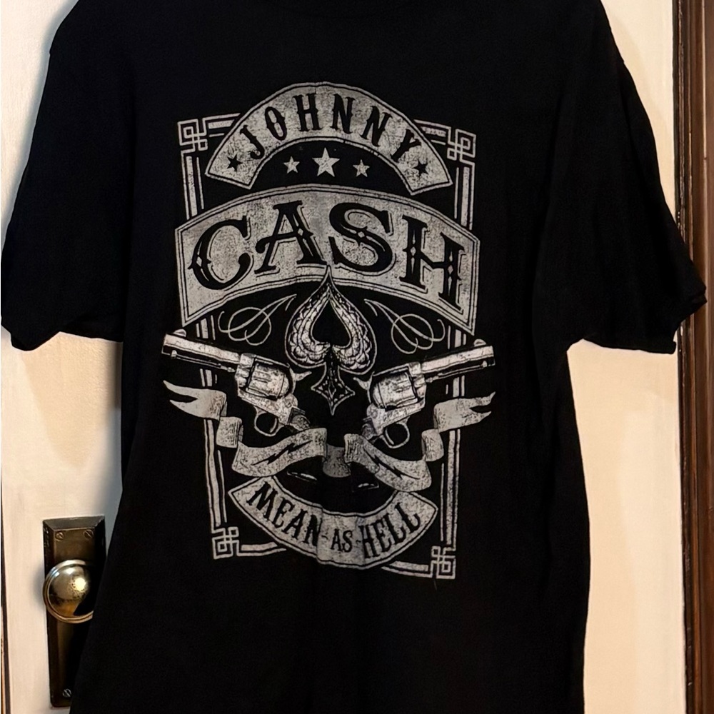 Zion Rootswear Black Graphic Tee with Silver Print